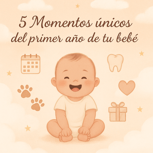 🍼 5 Momentos únicos del primer año de tu bebé que deberías guardar para siempre