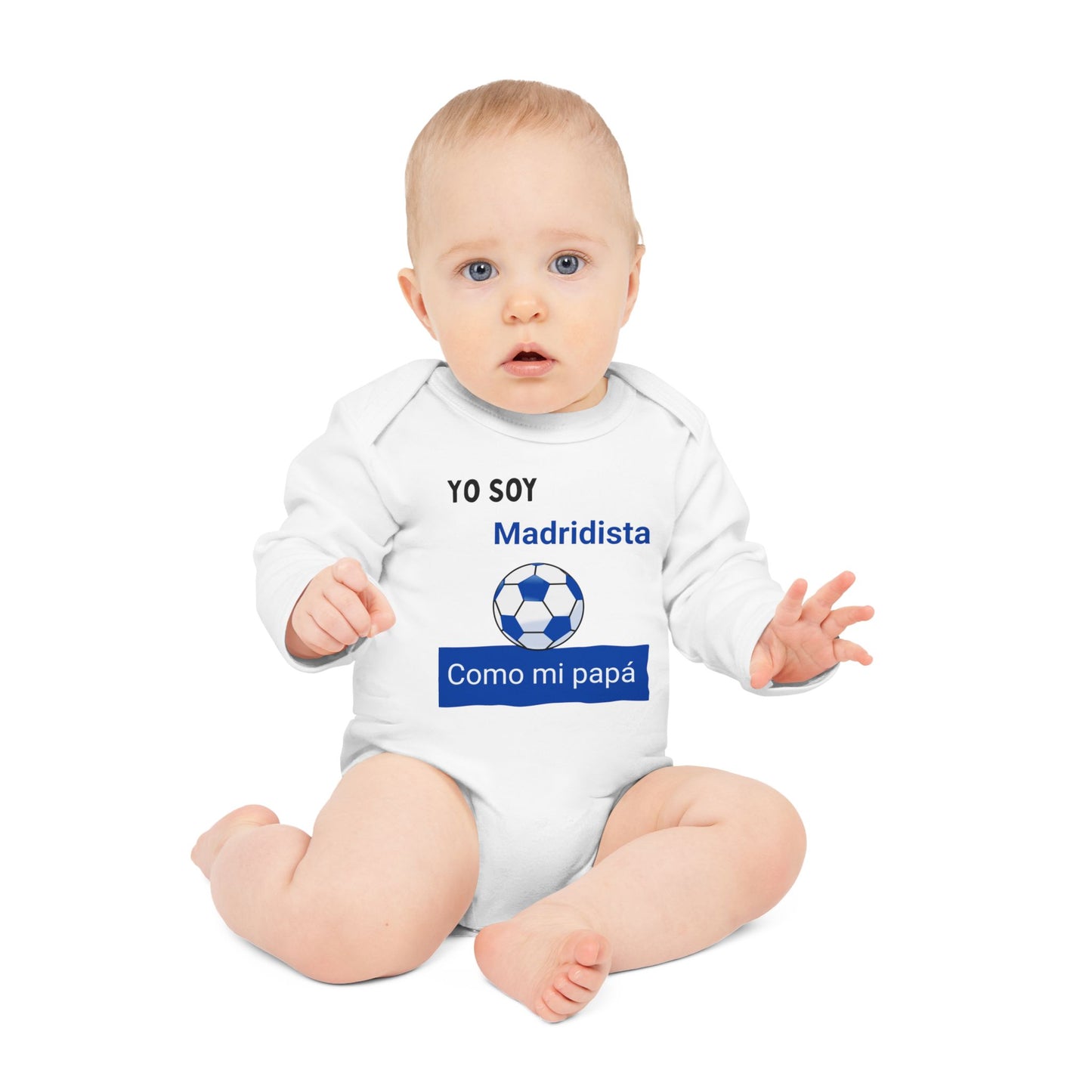 Body para bebé personalizado con equipo de futbol favorito - Pequerecuerdos