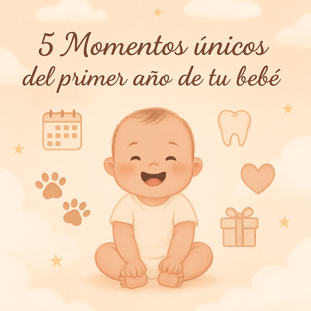 🍼 5 Momentos únicos del primer año de tu bebé que deberías guardar para siempre
