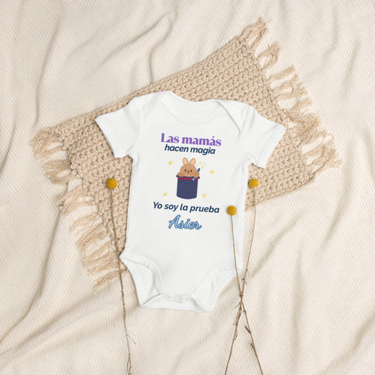 body para bebes con frase personalizada