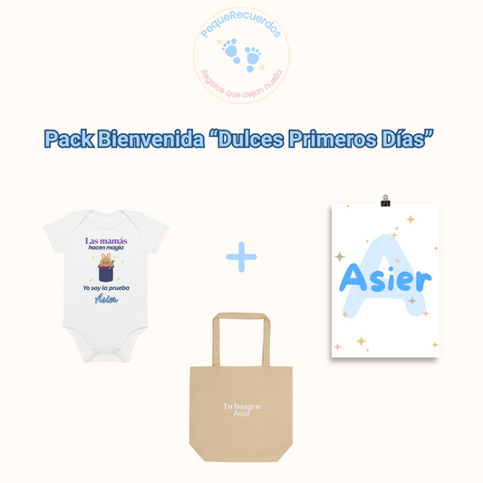 pack regalo recién nacido personalizado